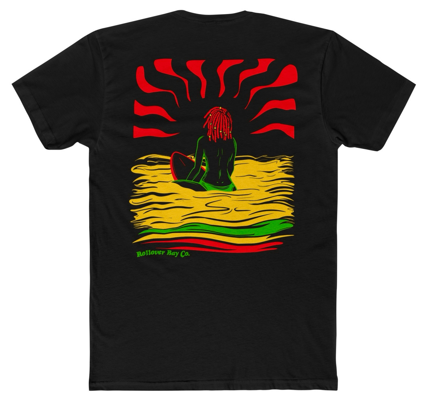 Reggae Surfer Girl T-shirt -